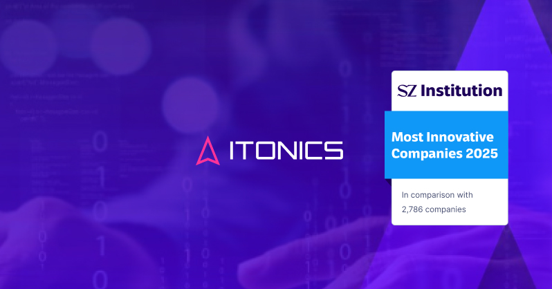 Featured image: ITONICS Among Germany's Most Innovative Companies 2025 by SZ Institut
