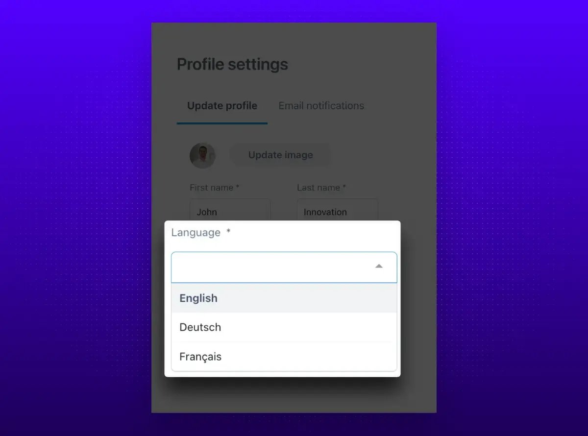 Multi-Language Interface