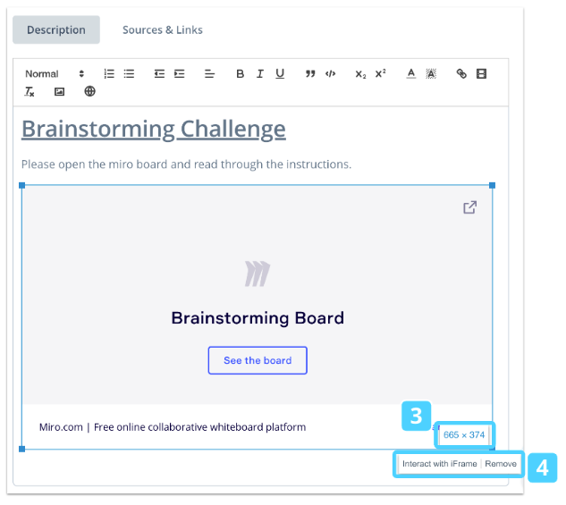 Interact with iFrame