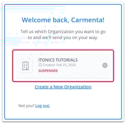 Organization settings