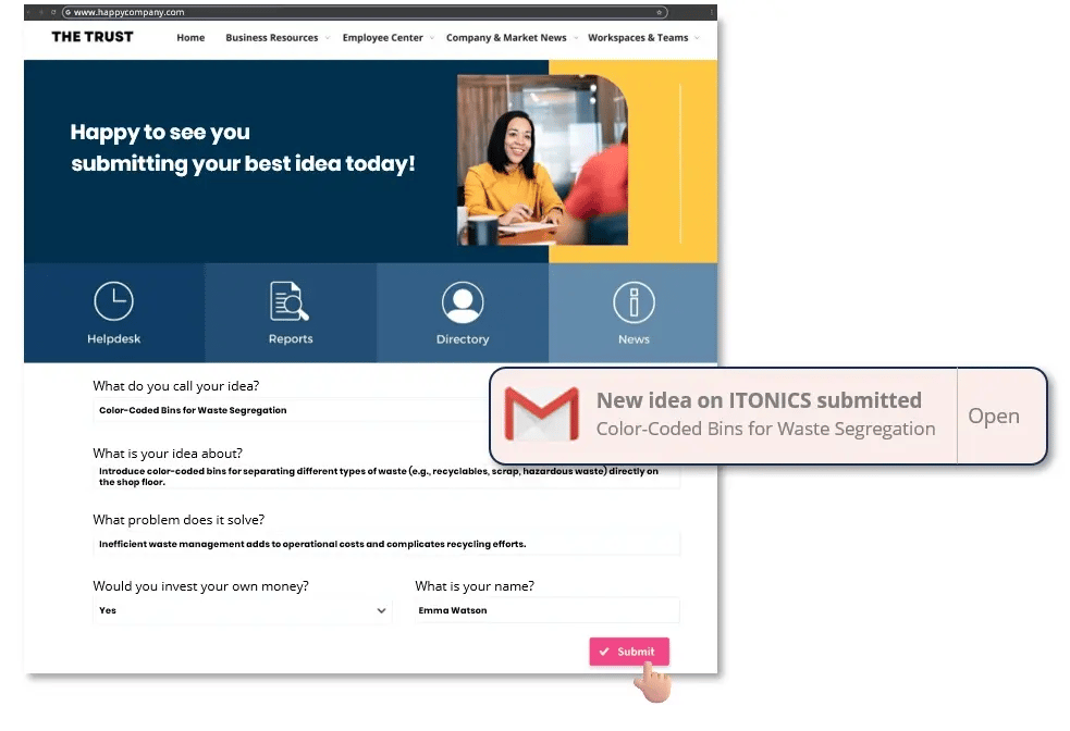 Open-innovation-portal