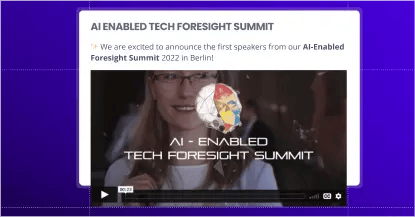 Embed visualizations in rich text fields with iFrame
