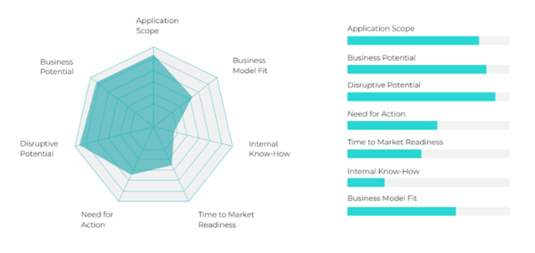 Technology Evaluation Spider Chart 