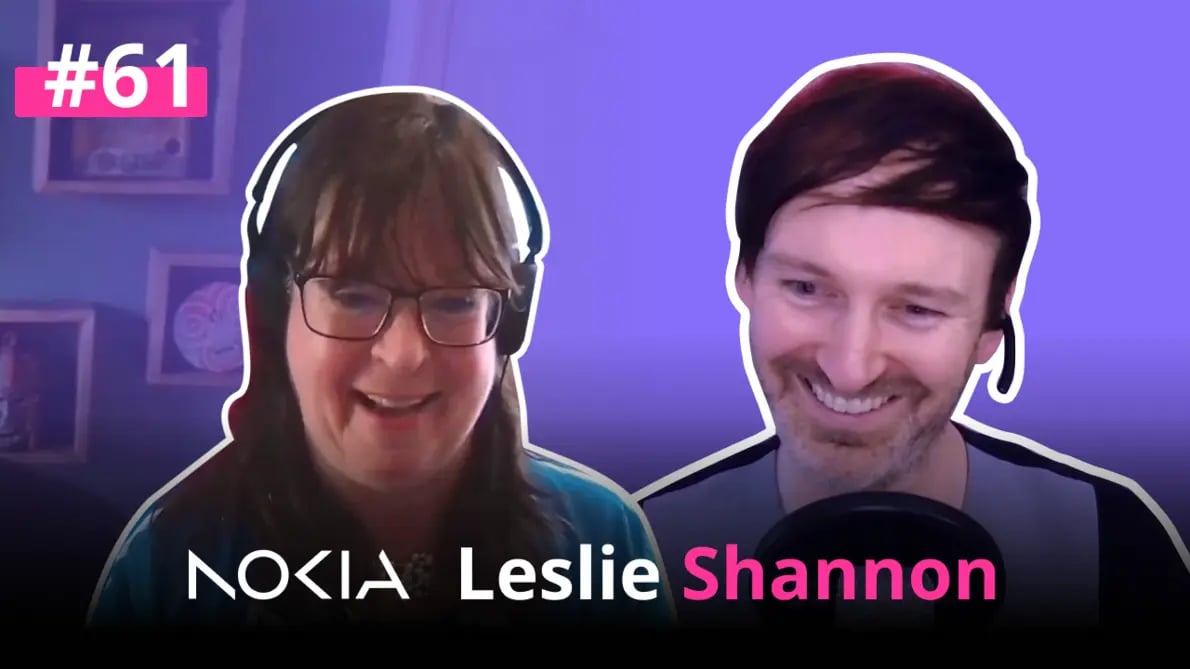 Podcast episode with Leslie Shannon of Nokia | Innovation Rockstars
