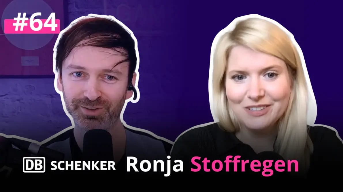 Podcast episode with Ronja Stoffregen of DB Schenker | Innovation Rockstars