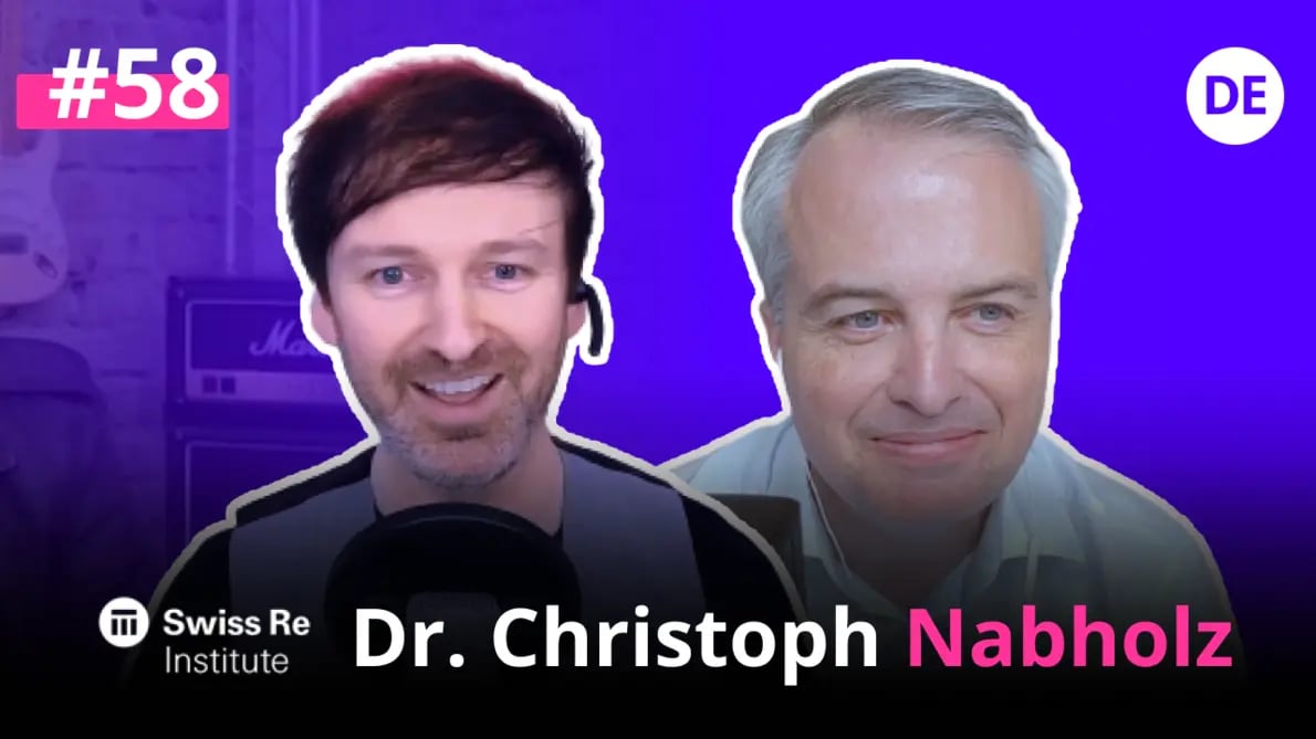 Podcast episode with Dr. Christoph Nabholz of Swiss Re | Innovation Rockstars