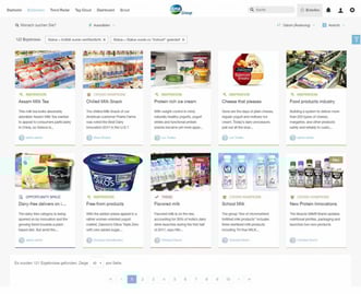 Overview Inspirations in ITONICS Crowd