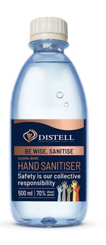 Distell Hand Sanitiser - Innovation