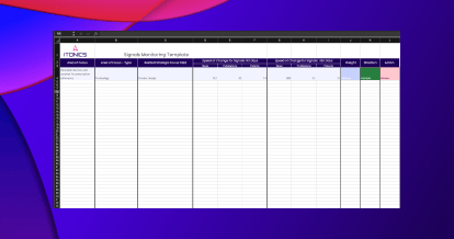 Signals Monitoring Template