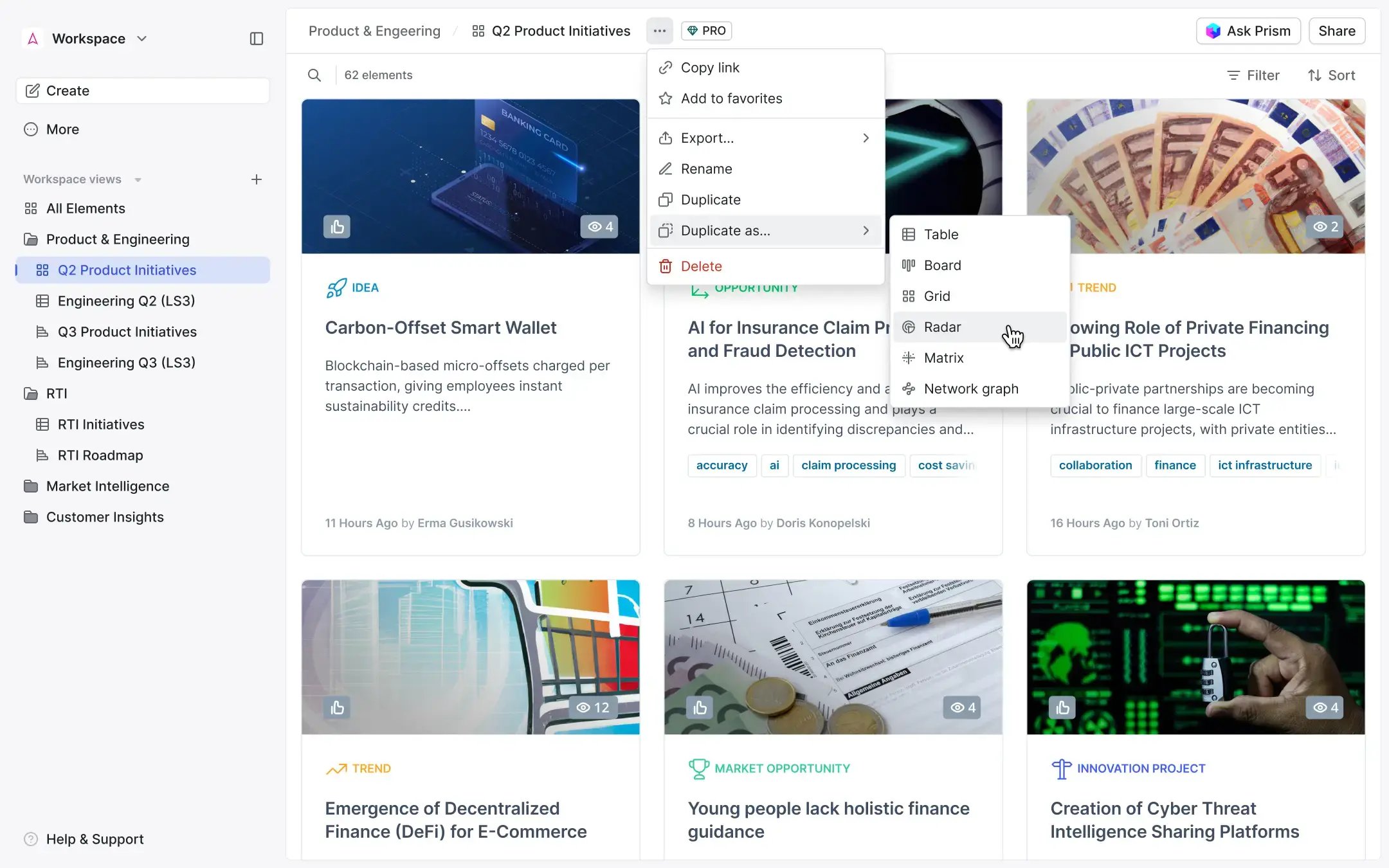 One single source of truth for all R&amp;D, innovation, strategy, and product development activities | ITONICS