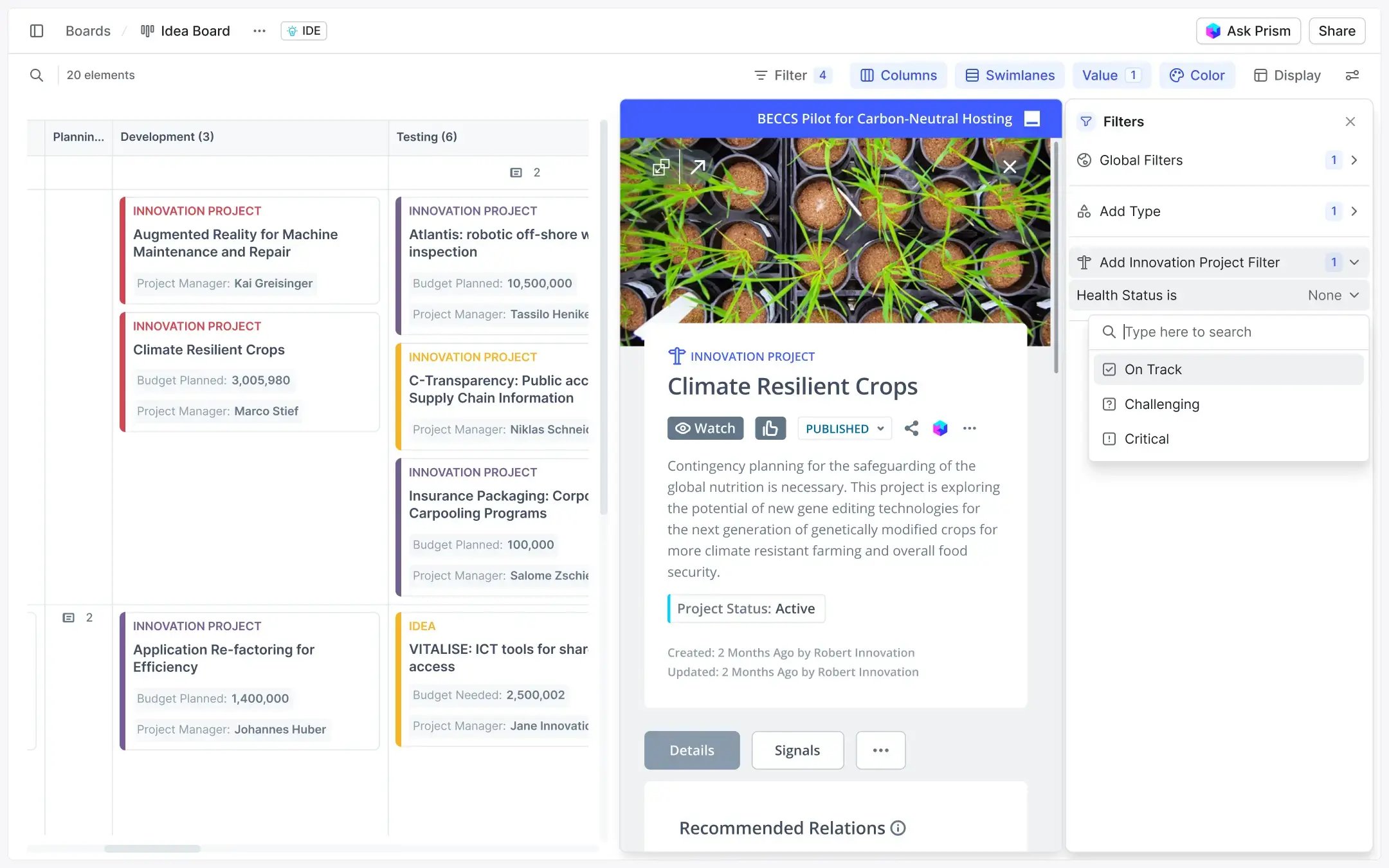 Idea Board Tool