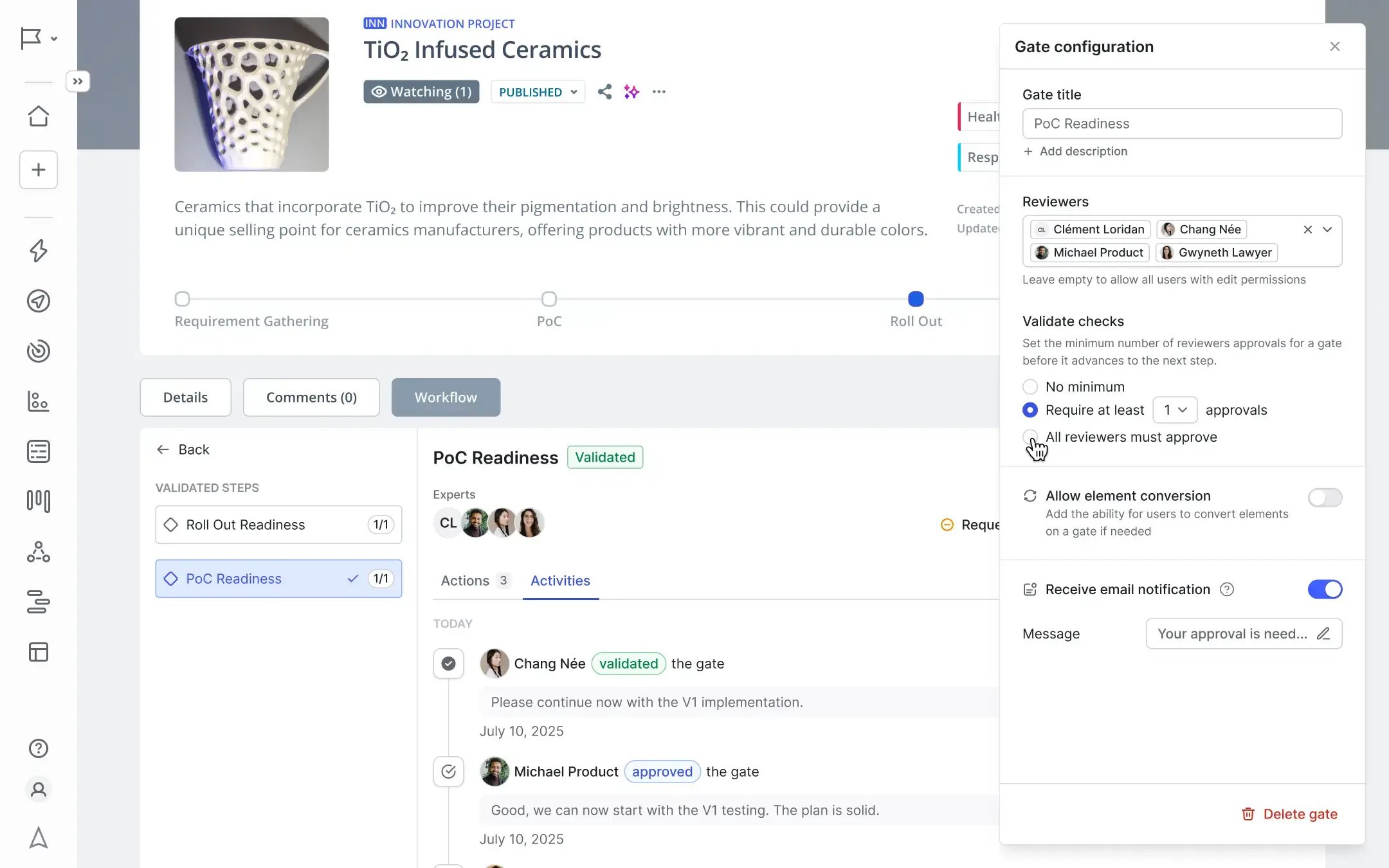 Innovation Project Software