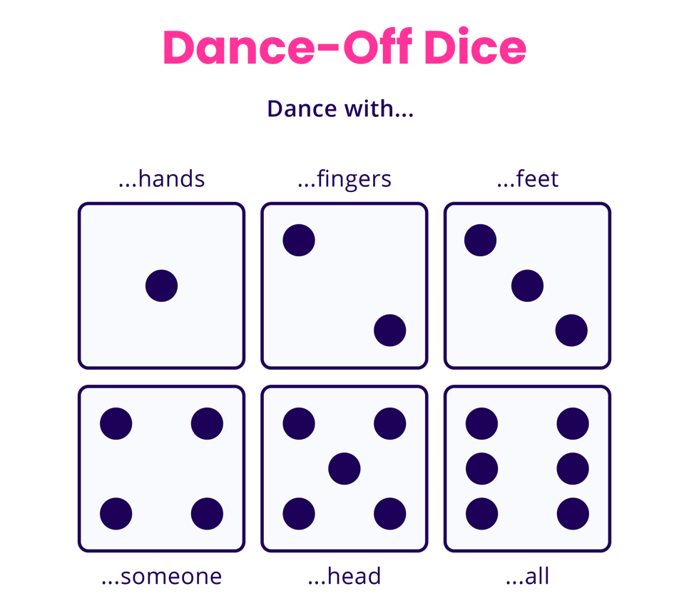 Dance-off Dice