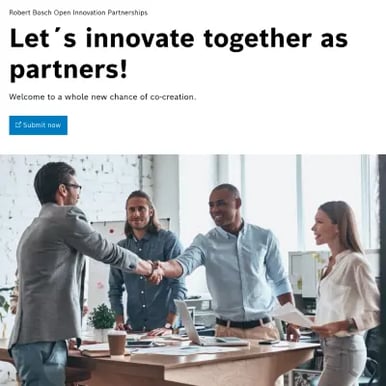 Bosch Open Innovation Platform