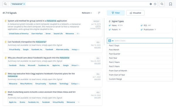 Monitoring Trends and Technologies with ITONICS Insights