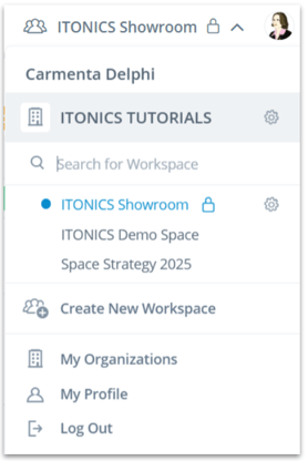 Choose workspace