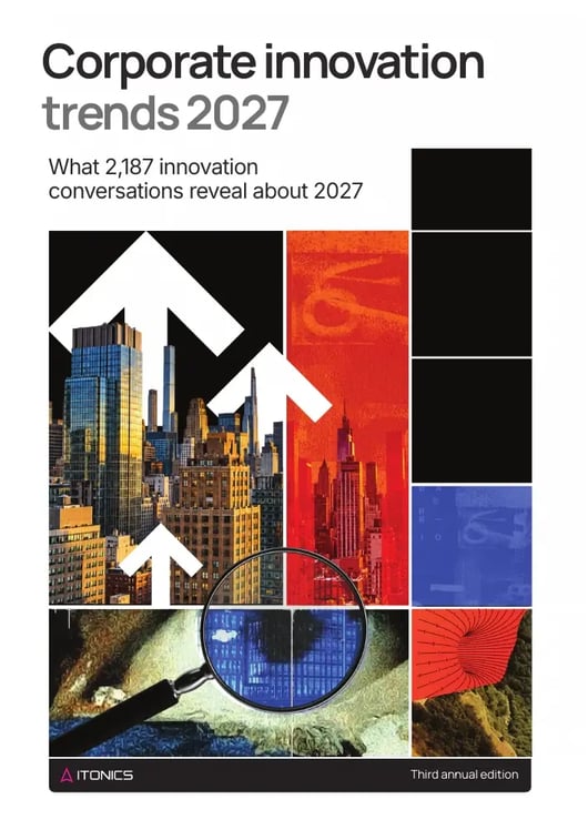 Corporate innovation trends 2027 report cover