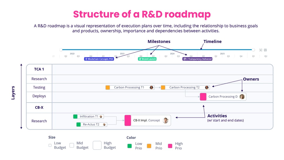 Structure of an R&D Roadmap