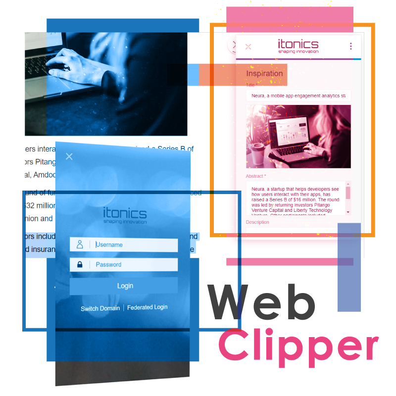 ITONICS Web Clipper Browser Add-on