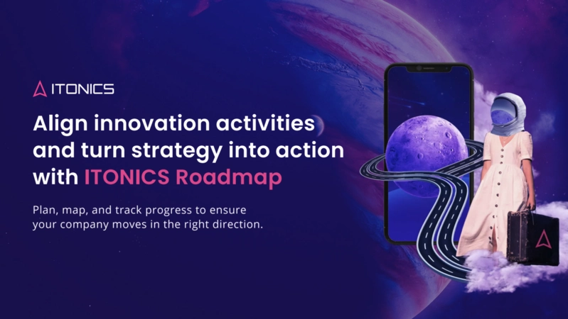 Product Flyer ITONICS Roadmap