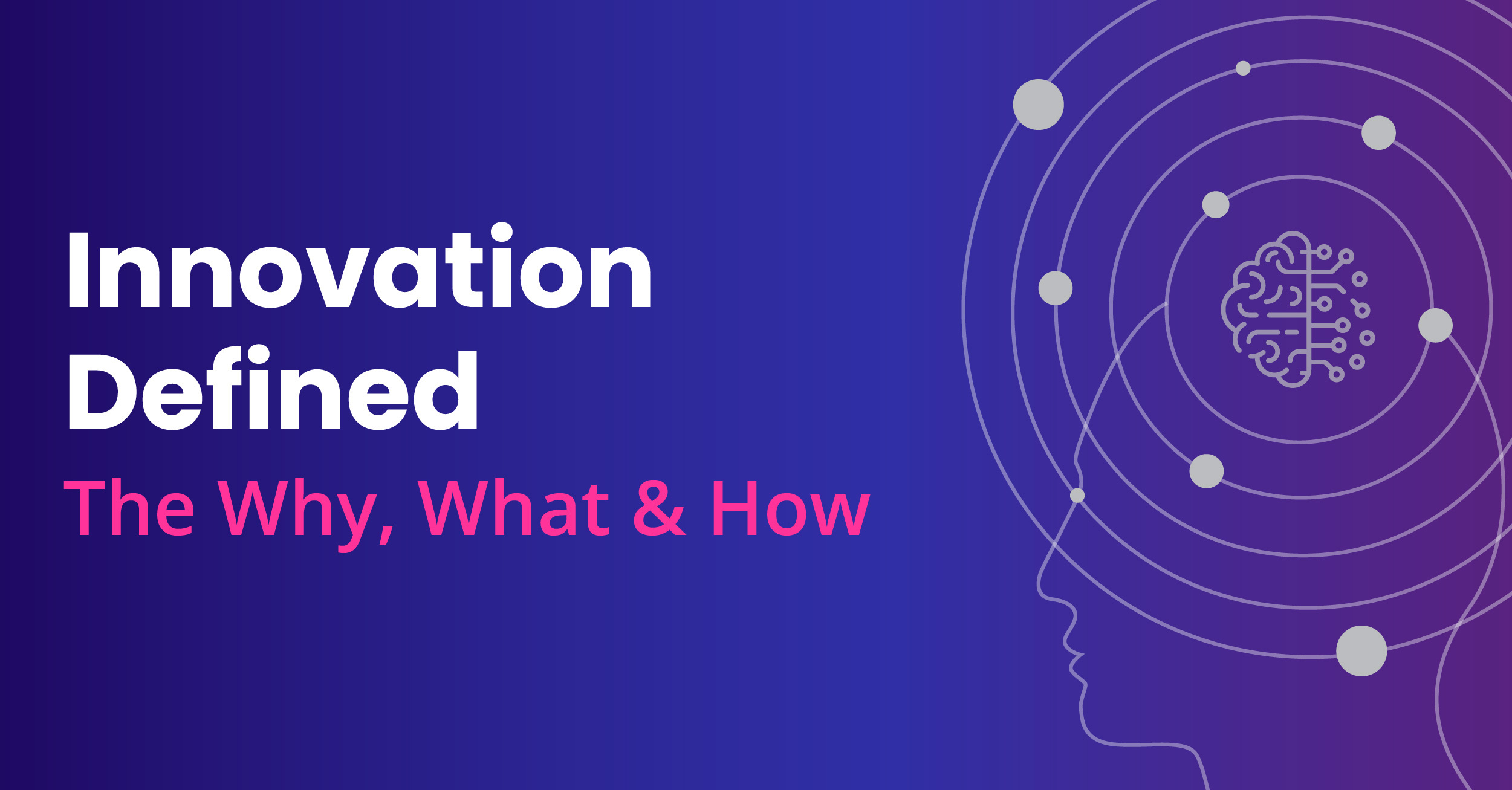 Innovation Defined: The Why, What & How