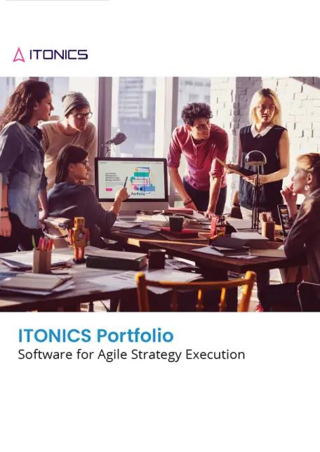 White Paper ITONICS Portfolio - Product Flyer