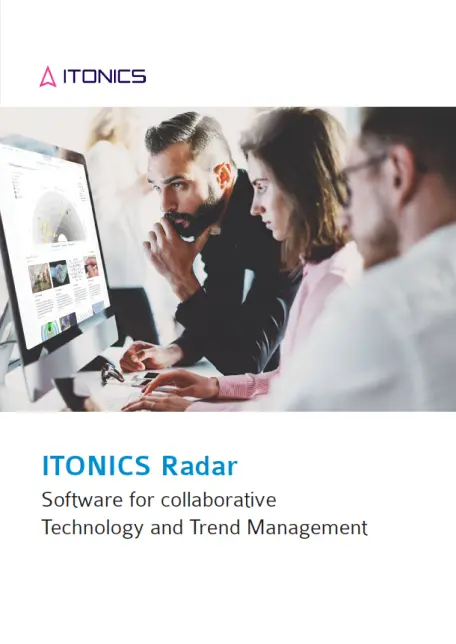ITONICS Radar Product Flyer