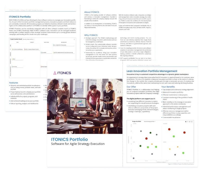 ITONICS Portfolio - Free Download - White Paper