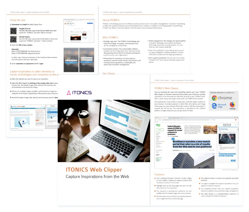 Product Flyer: Web Clipper - Free Download
