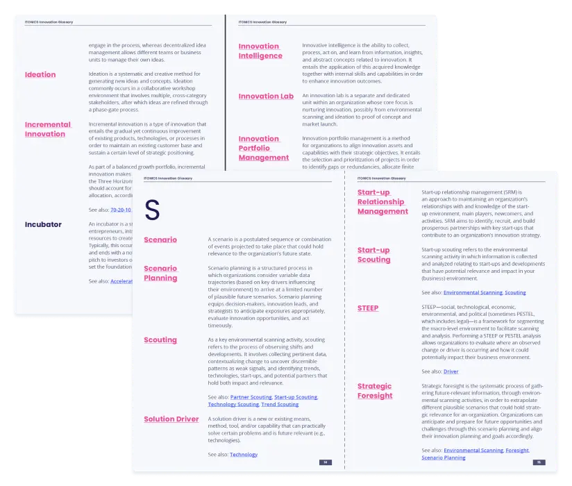Toolkit Innovation Glossary - Free Download