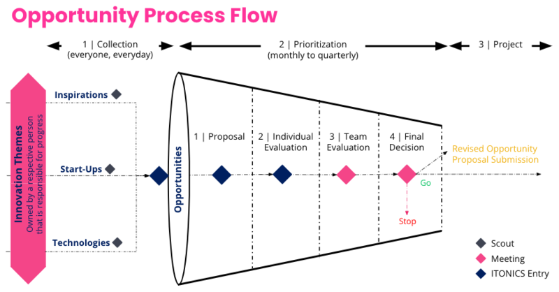 Process to derive opportunities in strategic foresight