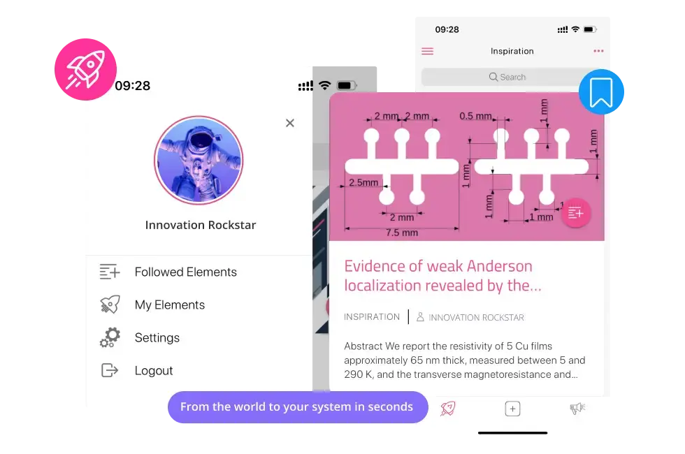 Inspiration database for innovation